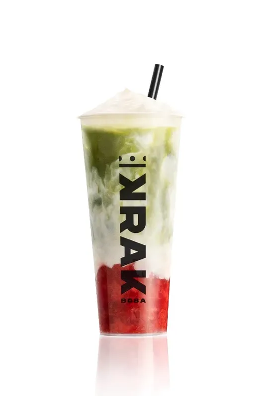 Strawberry Matcha Latte image