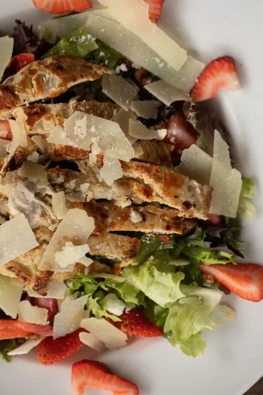 Grilled Chicken Strawberry Salad image