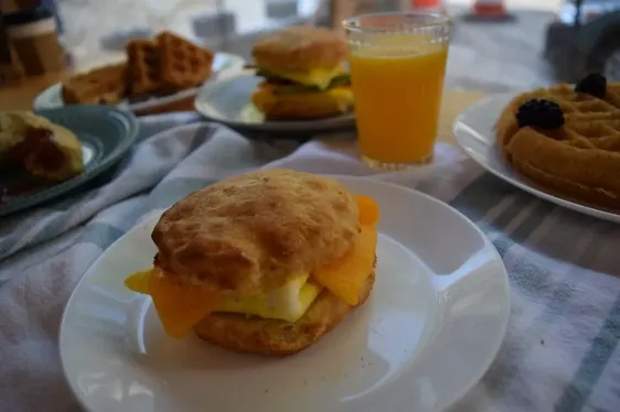 Egg & Cheese Sandwich image