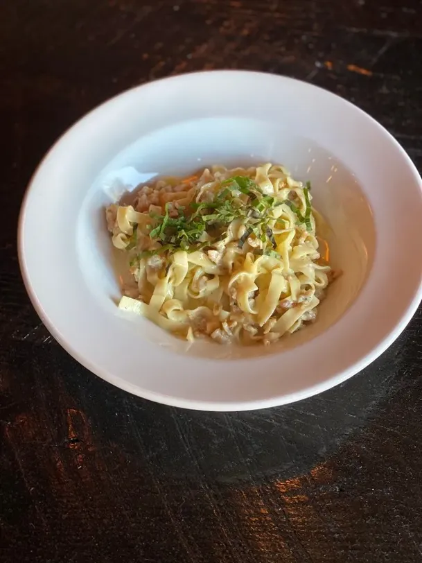 Chix Sausage Alfredo image