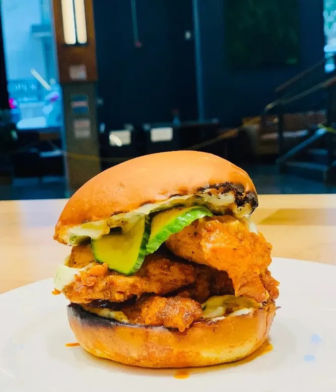 “Hattie B's" Style Nashville HOT Chicken Sandwich image