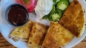 Smoked Pork Quesadilla image