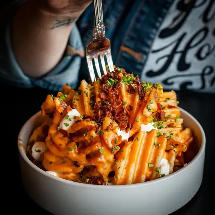 Loaded Waffle Fries image