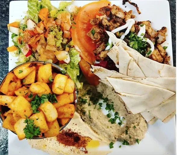 Chicken Taouk Platter image