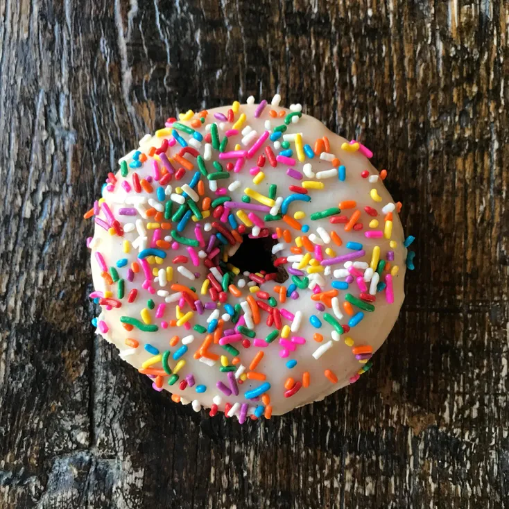 Vanilla Cake with SPRINKLES image