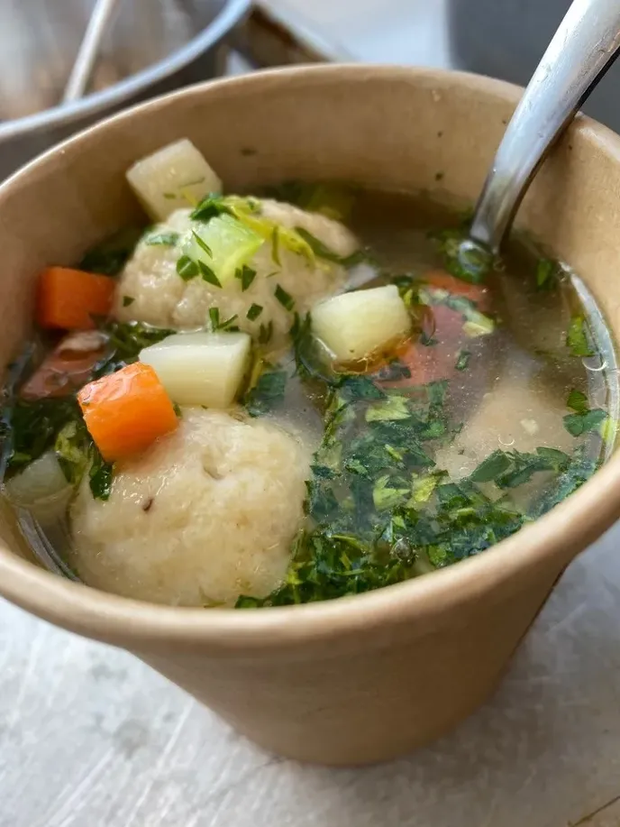 Bubbe's Matzoh Ball Soup image