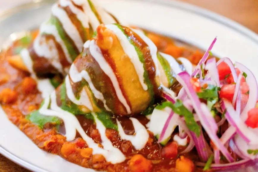 Samosa Chaat image
