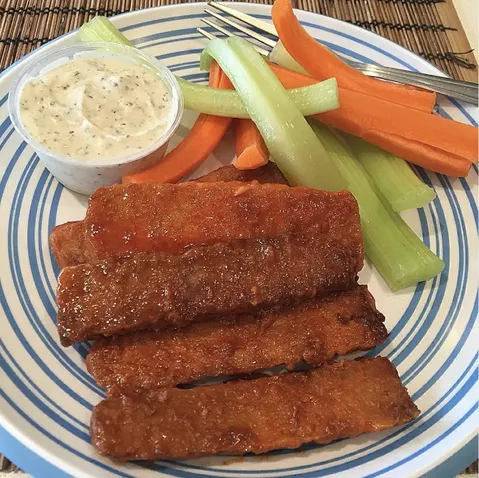Buffalo Tempeh Strips image