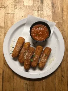 Beer Battered Mozzarella Sticks image