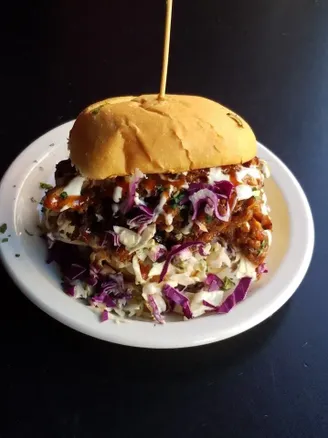 Bourbon Glazed Bbq Pulled Pork image