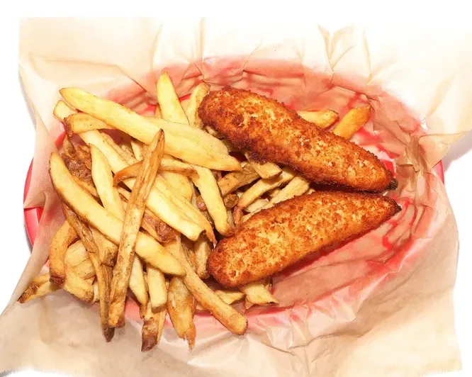 Crispy Chicken Tenders Meal image
