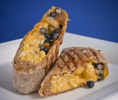 Black Bean Breakfast Burrito image