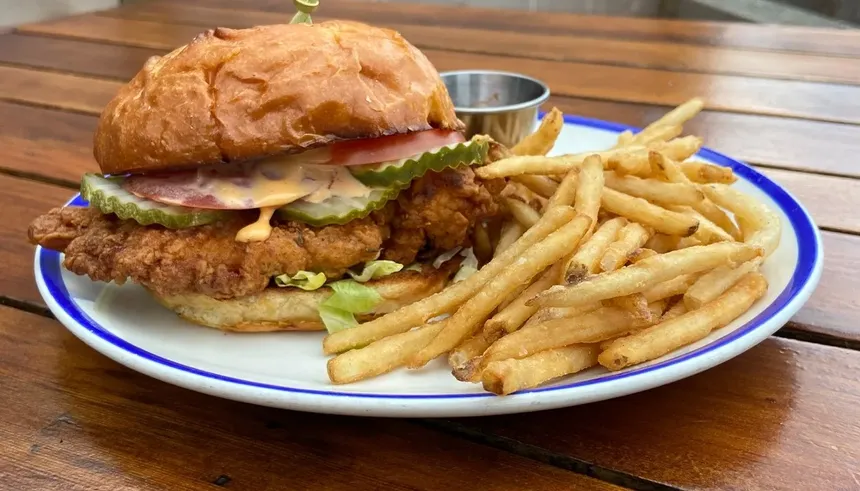 FRIED CHICKEN SANDWICH image