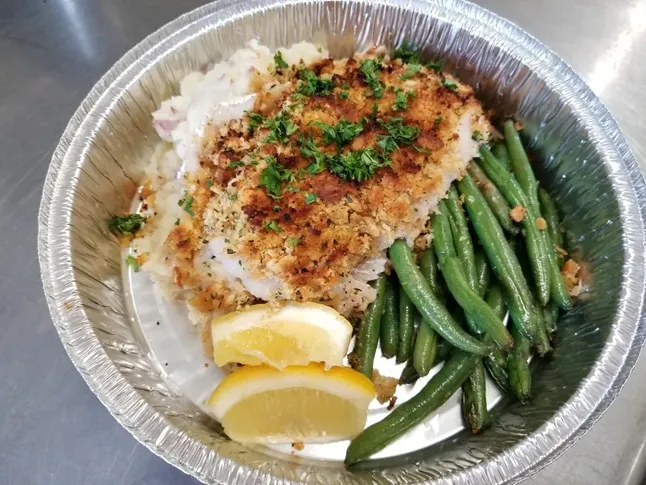 Baked Haddock image