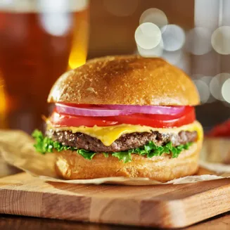 Gourmet Cheese Burger image