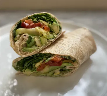 Roasted Veggie wrap image