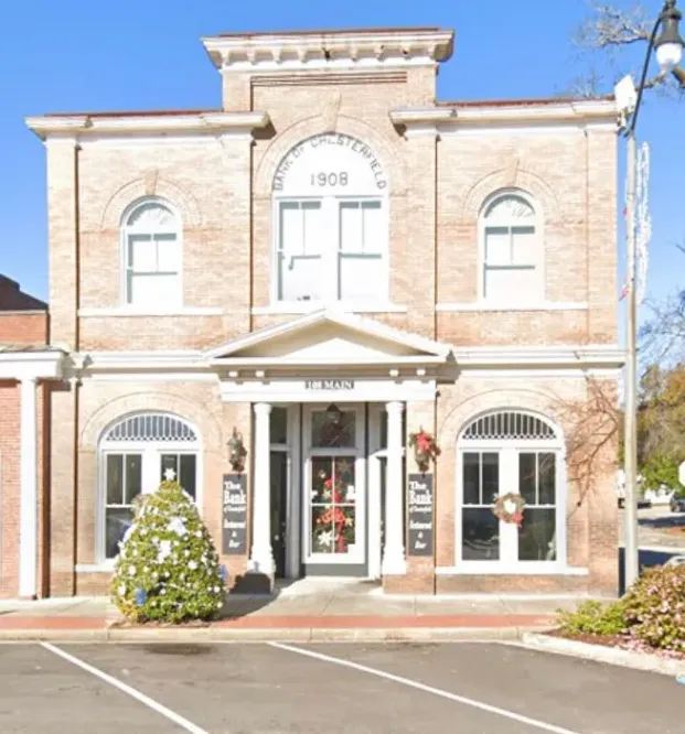The Bank of Chesterfield Restaurant & Bar 108 Main Street in