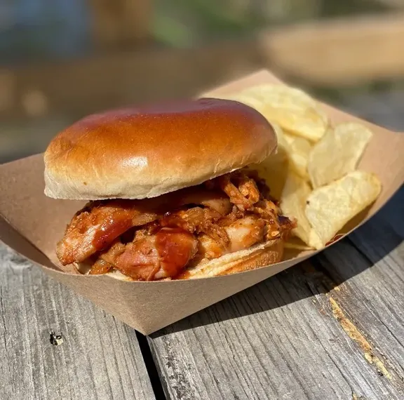 Pulled Chicken Sandwich image