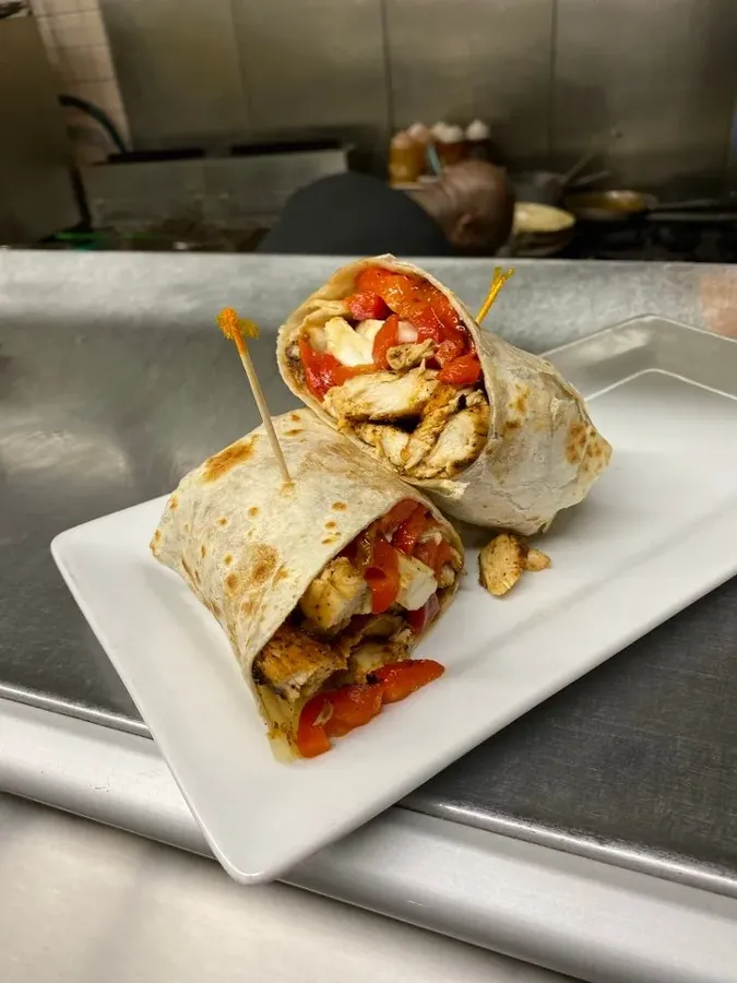 Lauren's Blackened Chicken Wrap image