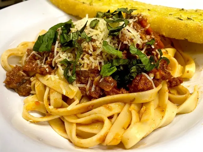 Spaghetti Marinara with Meatballs image