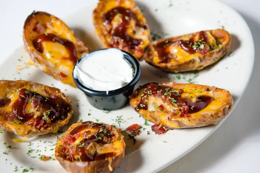 *BBQ Potato Skins - Entree image