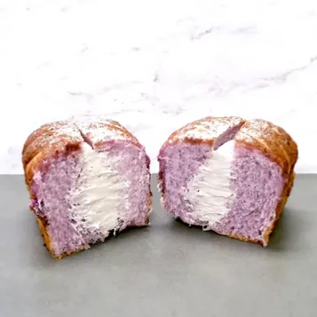 Taro Cream Bun image