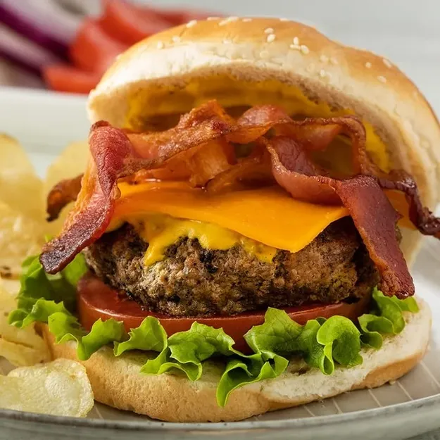 Bacon Cheese Burger image
