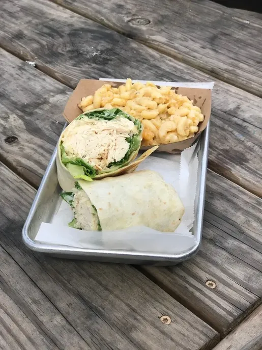 Smoked Chicken Ceasar Salad Wrap image