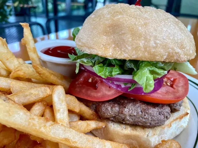Cheddar Burger image