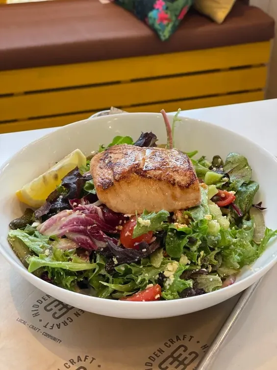 Salmon Nicoise Salad image