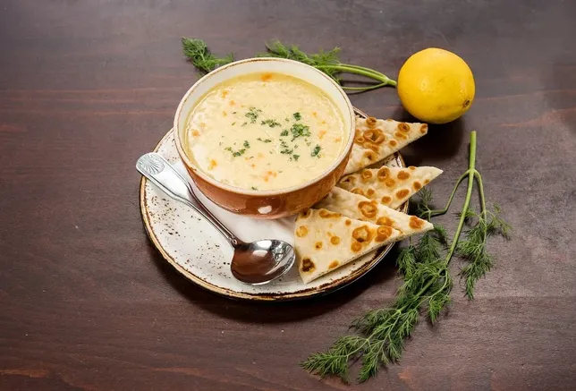 Bowl Avgolemono Soup image