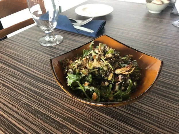 Crispy Brussels Sprouts Caesar Salad image