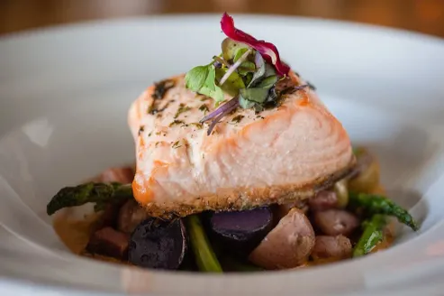 Grilled Atlantic Salmon image