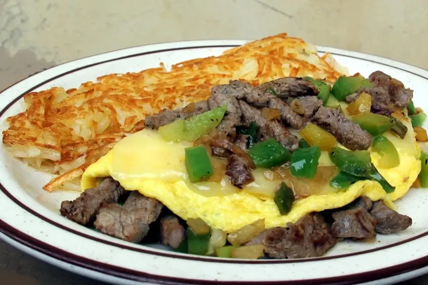 Steak Omel image