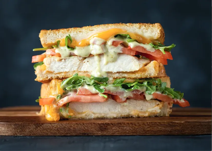 Chicken Pesto Grilled Cheese image