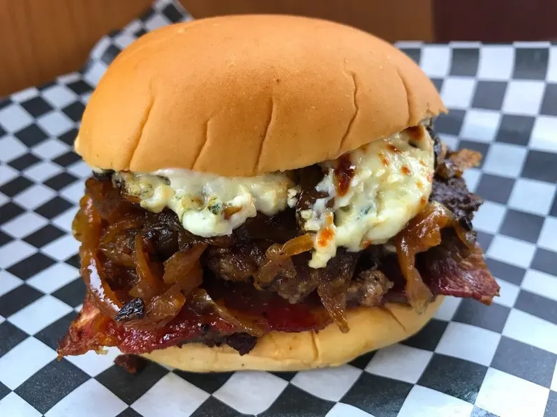 Jammin' Bacon Blue Burger image