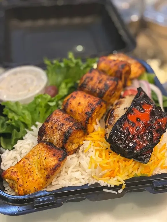 Salmon kabob image