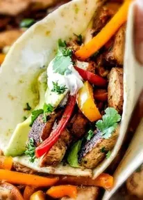 Chicken Fajita Taco image