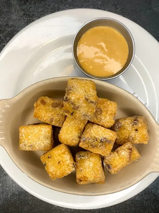 Fried Mushroom Polenta Bites image