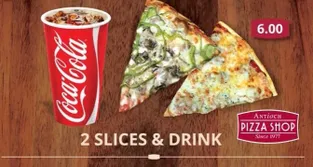 2 Slices & Drink image