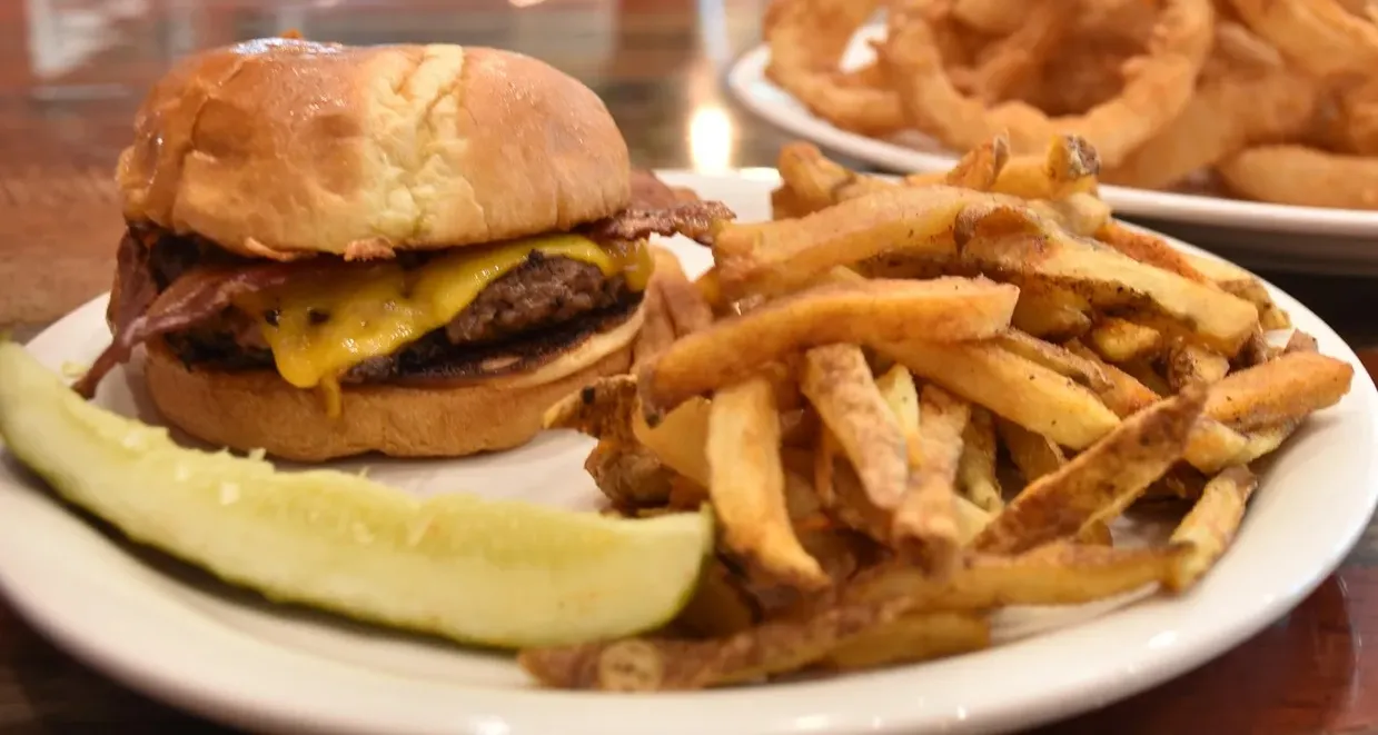 Bacon Cheddar Burger image