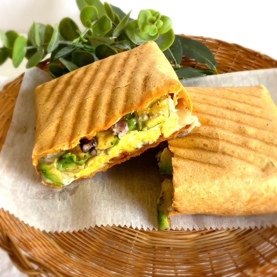 Grilled Breakfast Burrito image