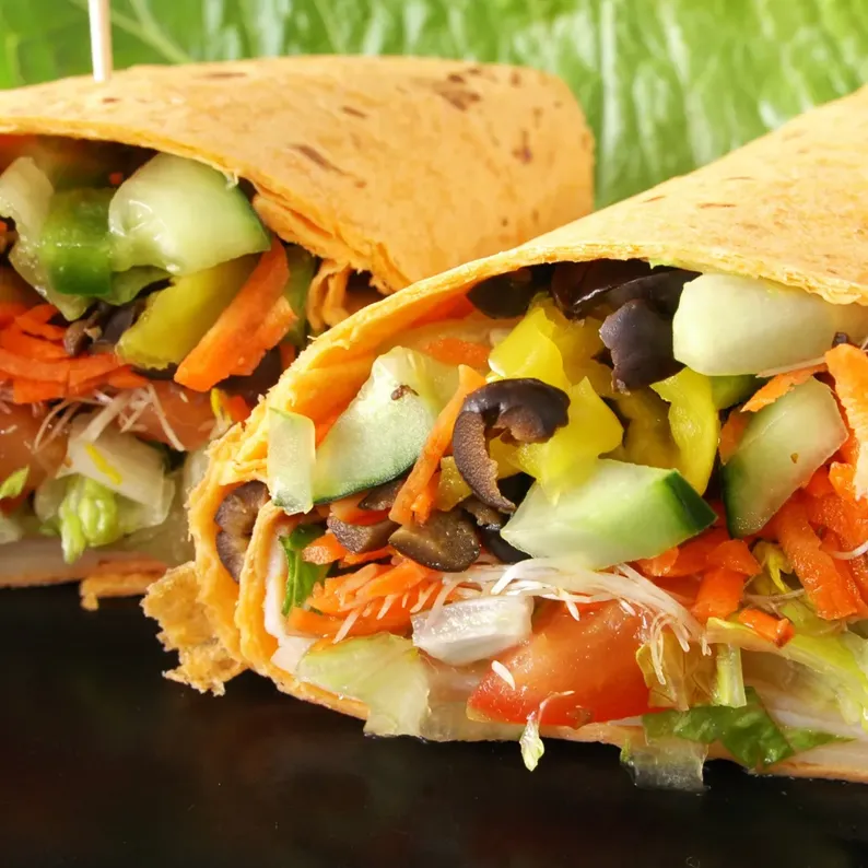 Raw Vegan Wrap image