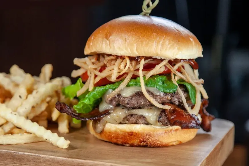 Double Sweet Heat BBQ Bacon Burger image