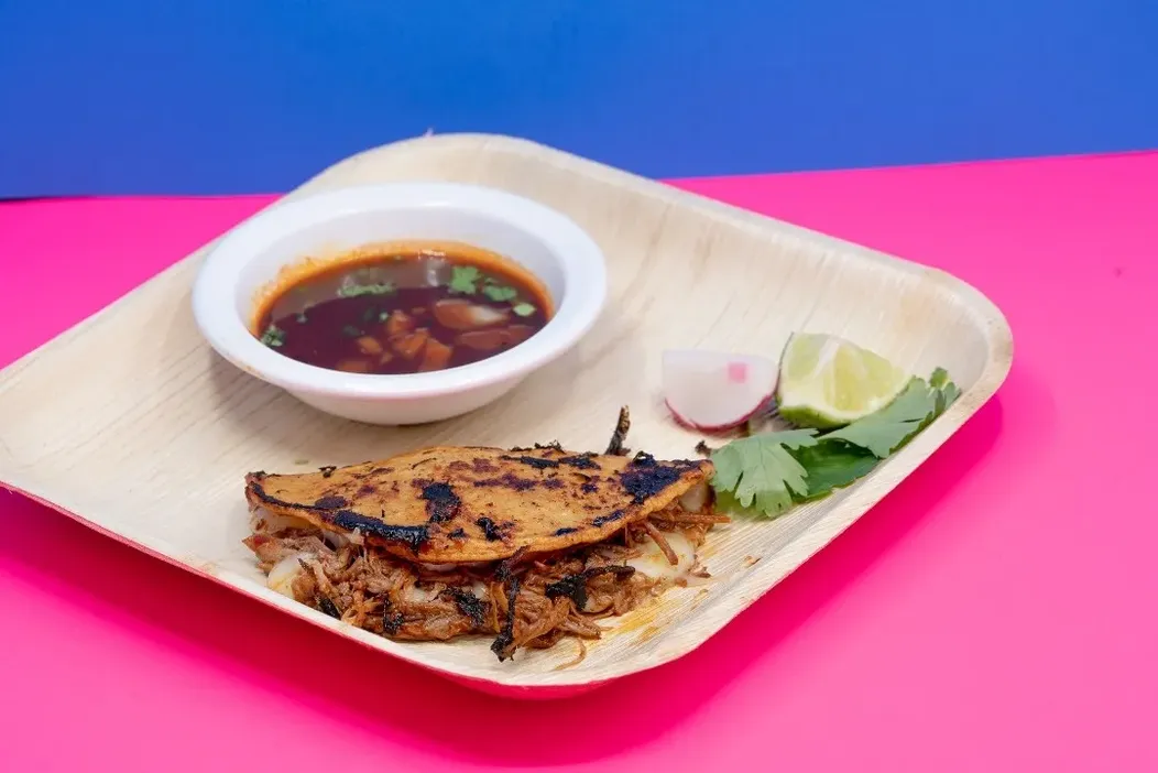 2 Spicy Birria Tacos with Consomé image