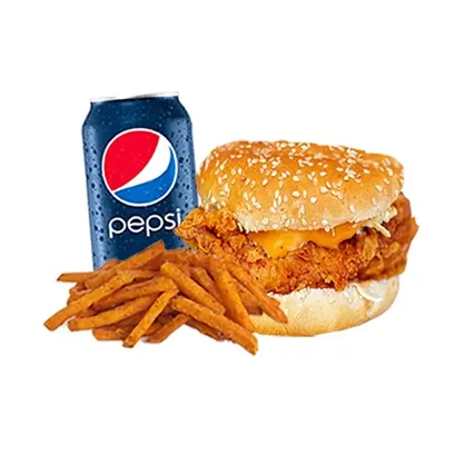 #1 ZINGER BURGER image
