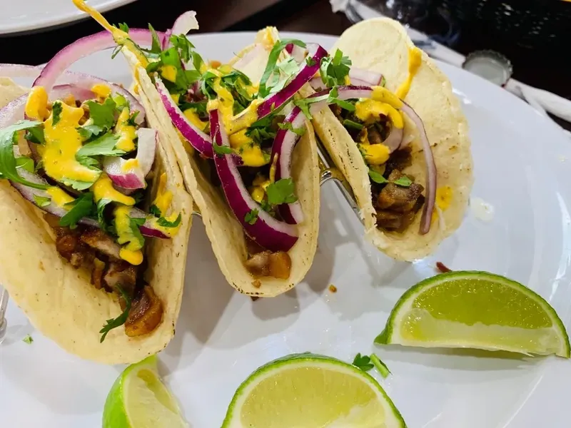Chicharron Acevichado Taco image
