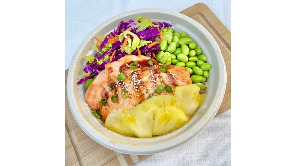 Teriyaki Salmon Bowl image