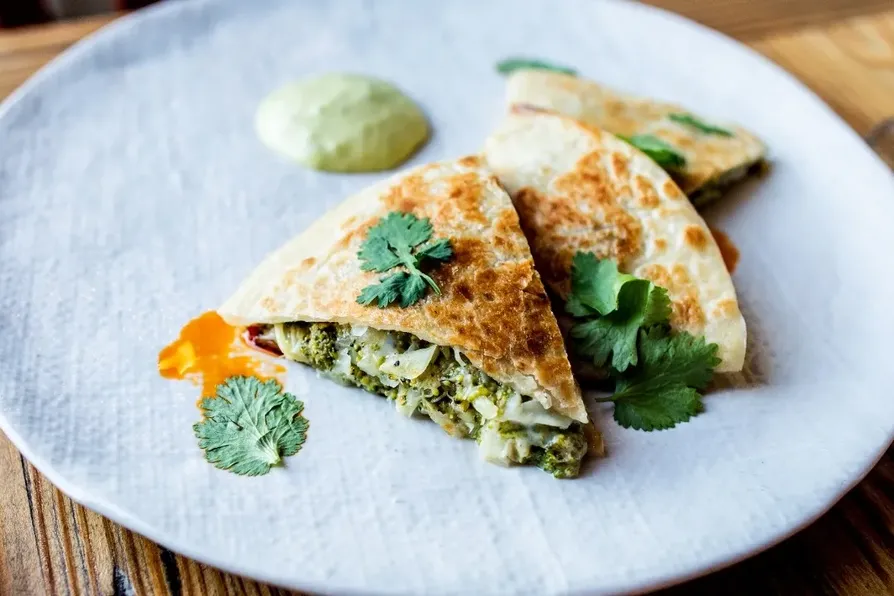 Chorizo-Spiced Carrot Quesadilla image