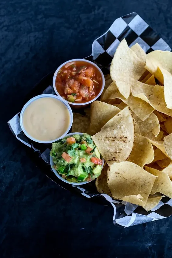 4oz Trio Chips & Dip image